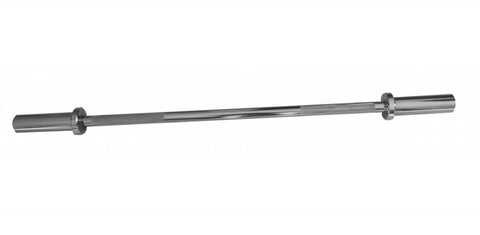 halterstang staal met sluitingen zwart unisex 175 cm