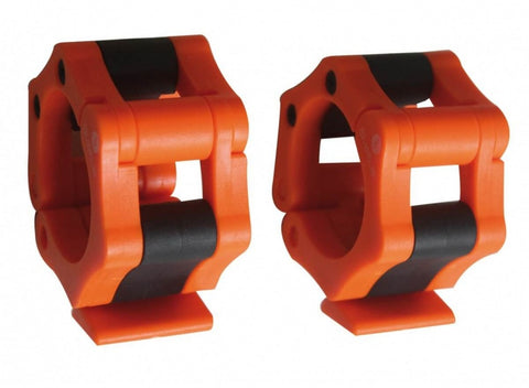 halterstangklemmen oranje/zwart kunststof 50 mm