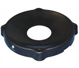 houder fitnessbal 50 cm zwart