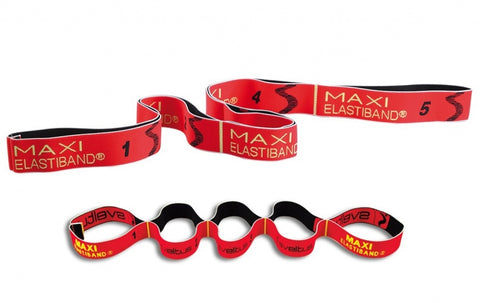 Maxi Elastiband 10 kg 110 cm rood