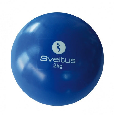medicijnbal 2 kg blauw