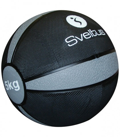 medicijnbal 5 kg zwart/grijs