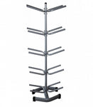 medicijnbalrek zilver staal 58 x 45,8 x 160 cm