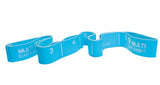 Multi Elastiband 20 kg 110 cm blauw + poster