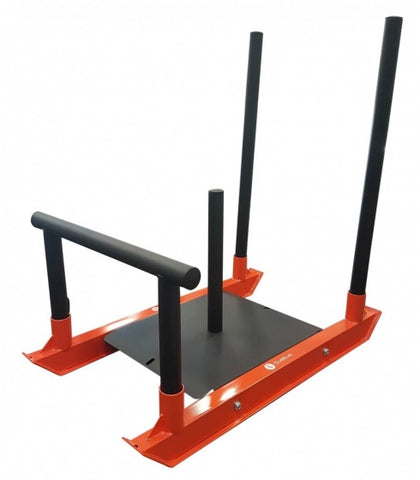 powersled 80 kg zwart/oranje