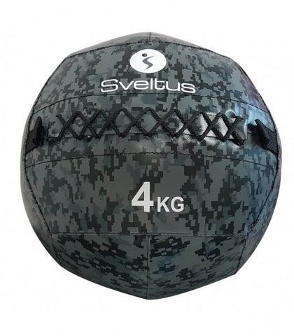 wallball Camouflage 4 kg zwart