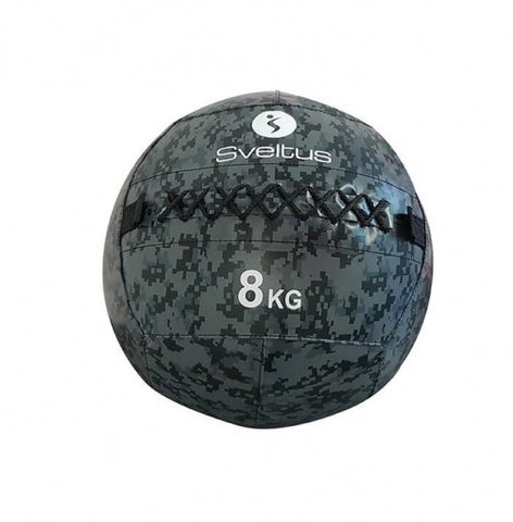 wallball Camouflage 8 kg zwart
