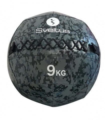 wallball Camouflage 9 kg zwart