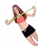 weerstandsband medium 120 cm groen
