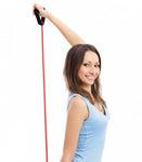 weerstandsband in verpakking rood sterk 130 cm