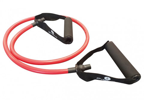 weerstandsband in verpakking rood sterk 130 cm