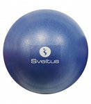 Zachte bal 22 - 24 cm blauw in doosje