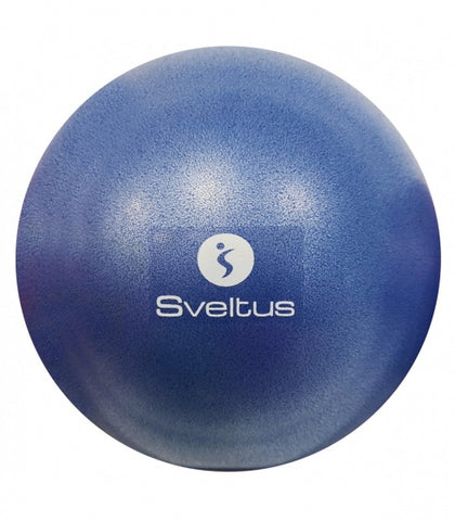 Zachte bal 22 - 24 cm blauw in doosje