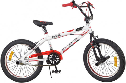 Freestyle BMX 20 Inch 32 cm Jongens Cantilever Wit/Rood