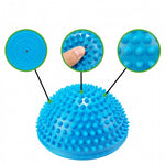 balanstrainer pods 16 cm 2 stuks blauw