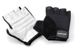 Fitness-handschoenen fit easy zwart/lichtgrijs maat s