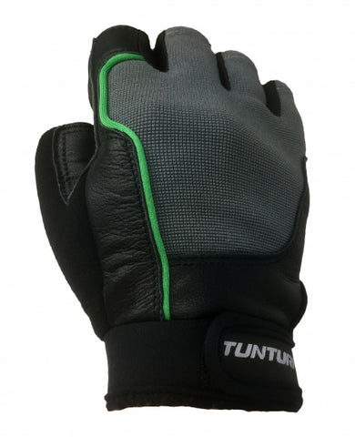 fitness-handschoenen Fit Gel zwart/grijs maat S