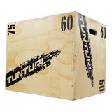 fitnesskist Plyo Box hout 50 x 60 x 75 cm blank