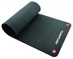 fitnessmat pro antislip 180 cm zwart