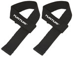 powerlifting straps 12 cm zwart