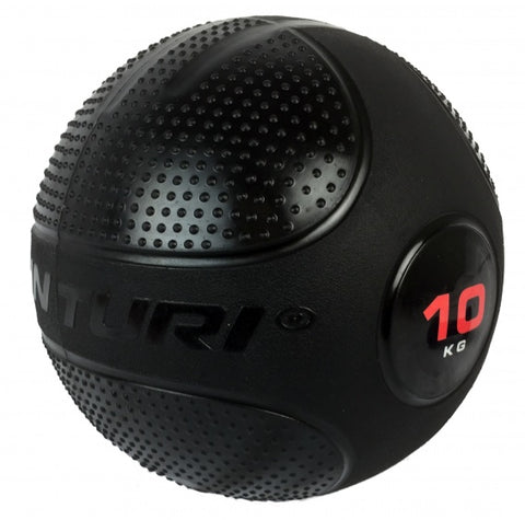 Slam Ball 10 kg zwart/rood
