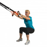 suspension Trainer met draagtas zwart/oranje