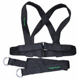 trekharnas X-shape Pull Harness For Sled zwart