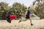 weerstandsparachute Speed Parachute zwart/rood