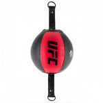 Ufc Boksbal double end ball 21 cm rood/zwart