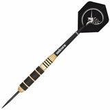 Unicorn Core plus win brass dartpijlen steeltip 23g messing zwart/goud