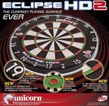 Dartbord eclipse hd2 - tv edition bristle 45,7 cm