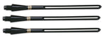 Slikstik shafts short 56,6 mm zwart 3 stuks