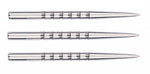 Steeltip dartpunten 34.90 mm 6 grooves zilver 3 stuks