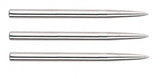 Steeltip dartpunten 32 mm zilver 3 stuks