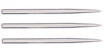 Steeltip dartpunten 52.10 mm zilver 3 stuks