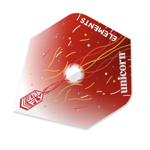 Ultrafly flights 100 micron elements firestorm plus rood