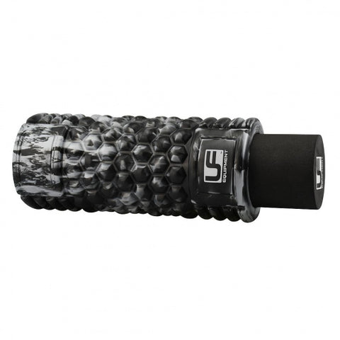massageroller 25 cm rubber zwart
