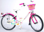 Ashley 20 Inch 31,75 cm Meisjes Terugtraprem Wit/Roze