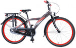 Thombike 24 inch 37 cm jongens 3v terugtraprem grijs/rood