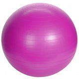 fitnessbal inclusief pomp 55 cm roze