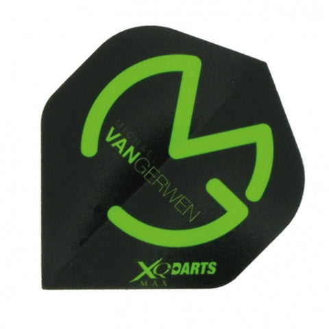 Flights michael van gerwen 3 stuks zwart