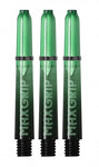 Shafts max grip 35 mm nylon zwart/groen 3 stuks
