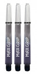 Shafts max grip 41 mm nylon zwart/grijs 3 stuks