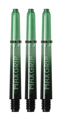 Shafts max grip 41 mm nylon zwart/groen 3 stuks