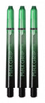 Shafts max grip 48 mm nylon zwart/groen 3 stuks