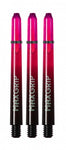 Shafts max grip 48 mm nylon zwart/roze 3 stuks
