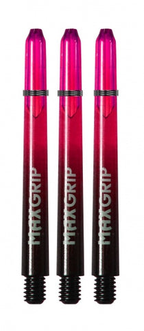 Shafts max grip 48 mm nylon zwart/roze 3 stuks